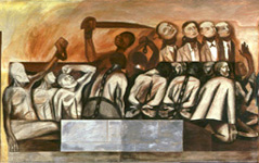 icon of Orozco mural at New School